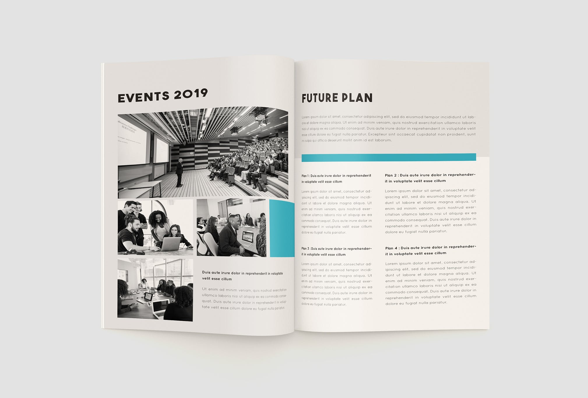 上市公司年度报告设计INDD模板 Annual Report Company插图(9)