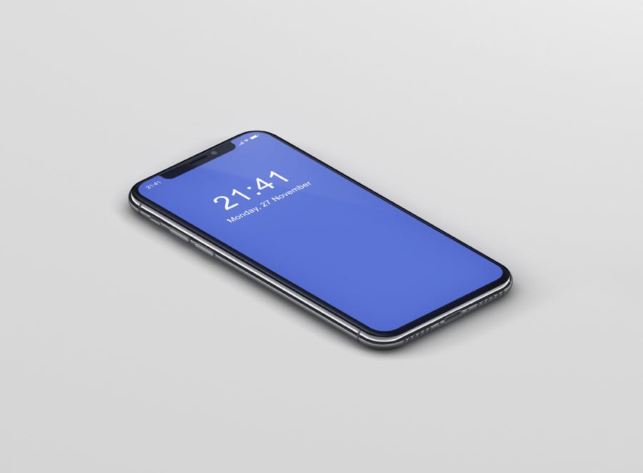 逼真材质iPhone X高端手机屏幕预览素材库精选样机PSD模板 iPhone X Mockup插图(6)