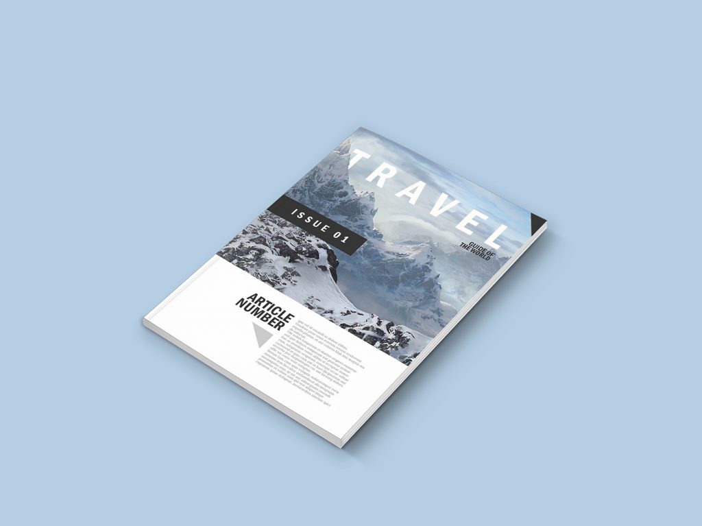 一套高质量杂志小样展示模板[PSD]插图(5)