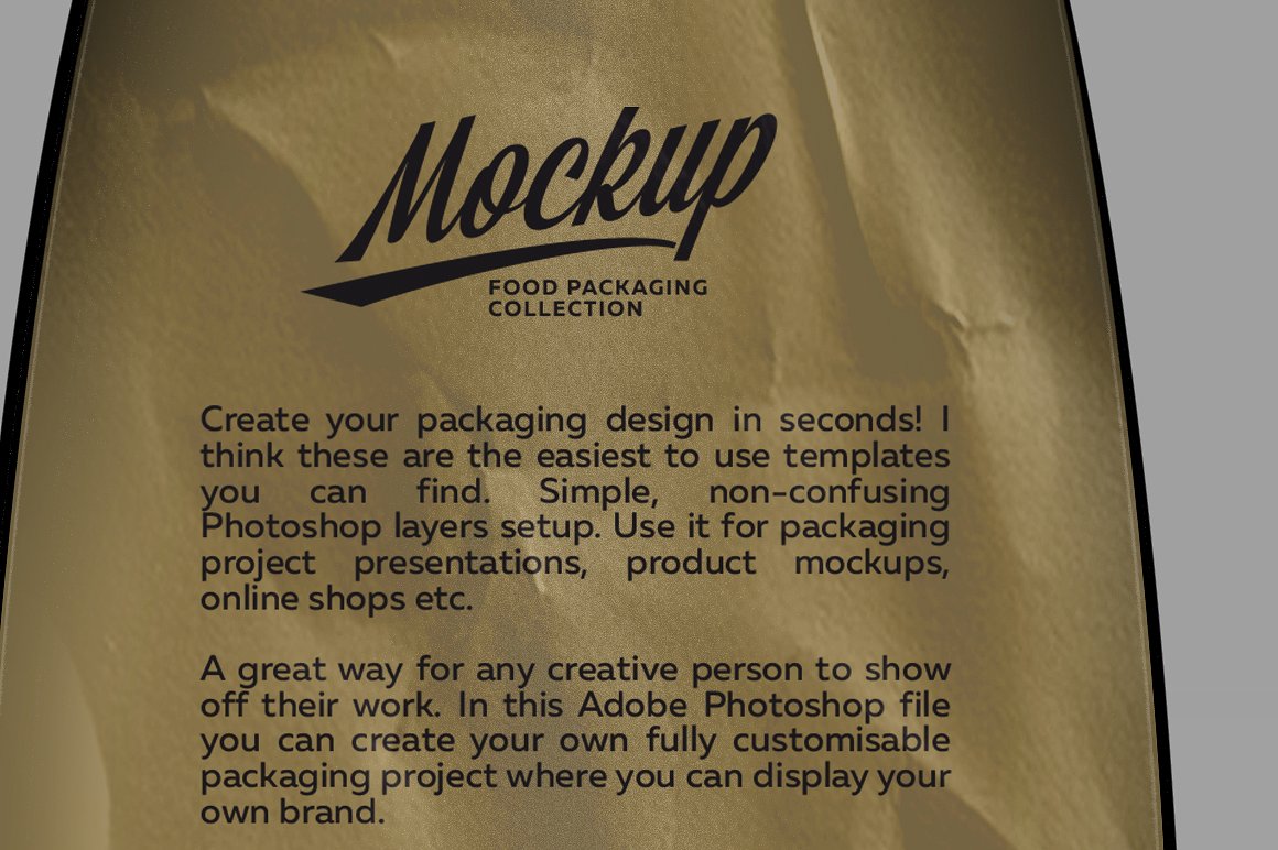 素材库下午茶：高端质感的纸袋包装袋样机展示模型版mockups插图(5)