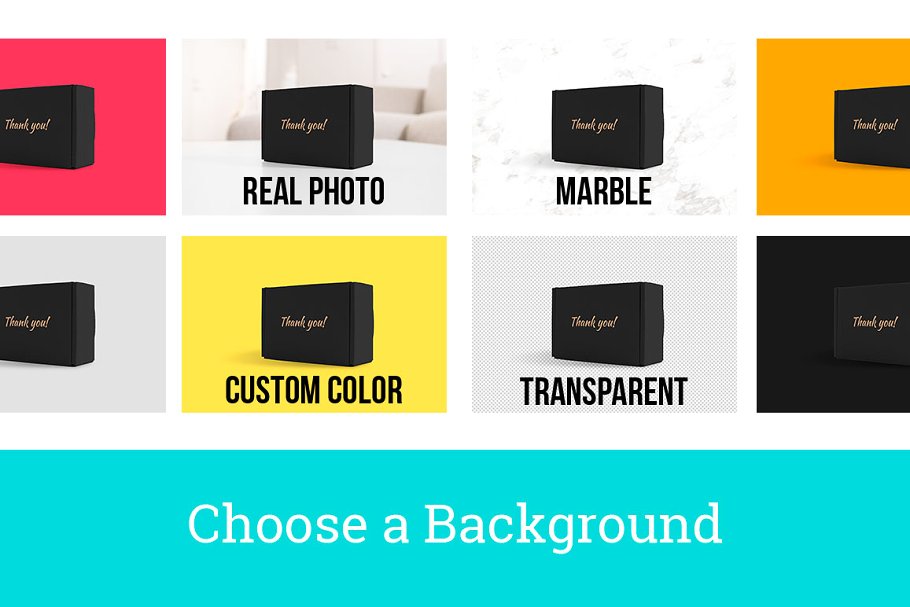 包装盒子产品包装样机模板 3 Real Photo Product Box Mockups插图(3)