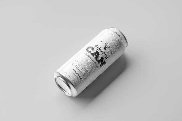 啤酒饮料罐头外观样机模板04 Can Mock-up 4插图(6)