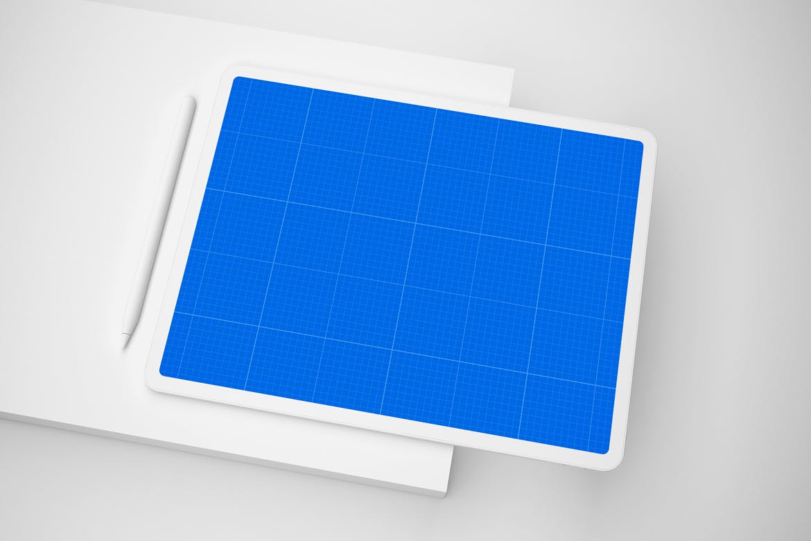 简约风格背景iPad Pro平板电脑素材库精选样机模板v2 Clean iPad Pro V.2 Mockup插图(12)