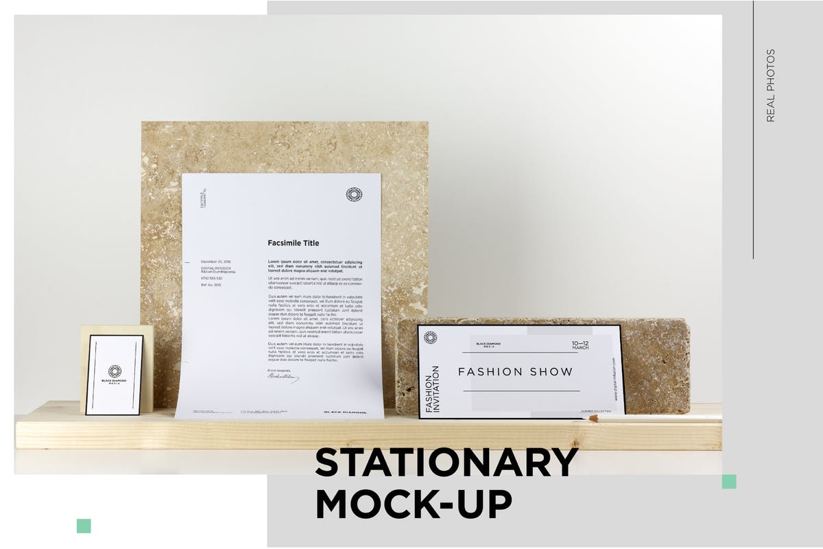 真实场景品牌宣传办公用品样机模板 Stationary Mockup Scene / Real Photos插图