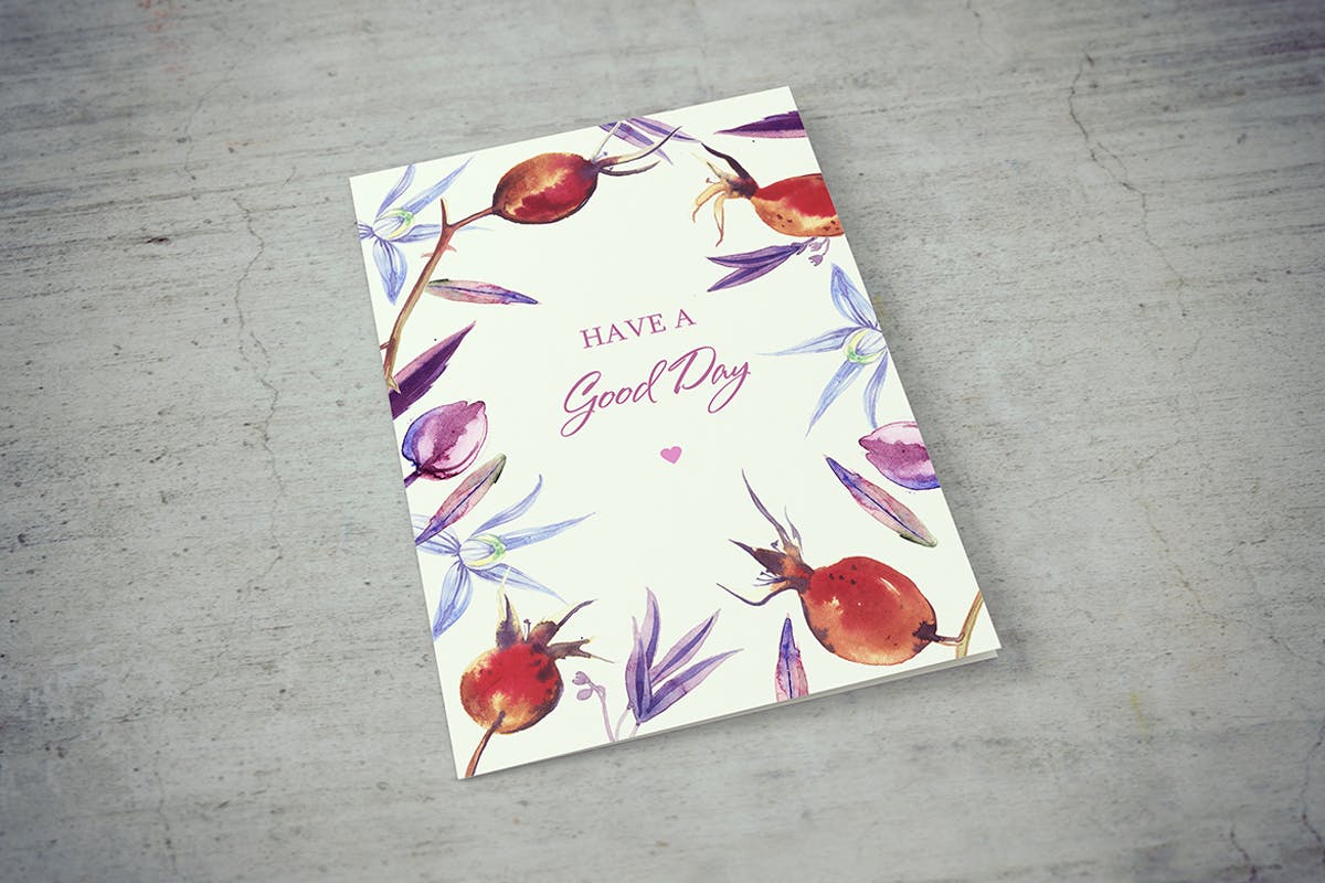 邀请函/贺卡印刷品样机V3 Invitation & Greeting Card Mockups v3插图