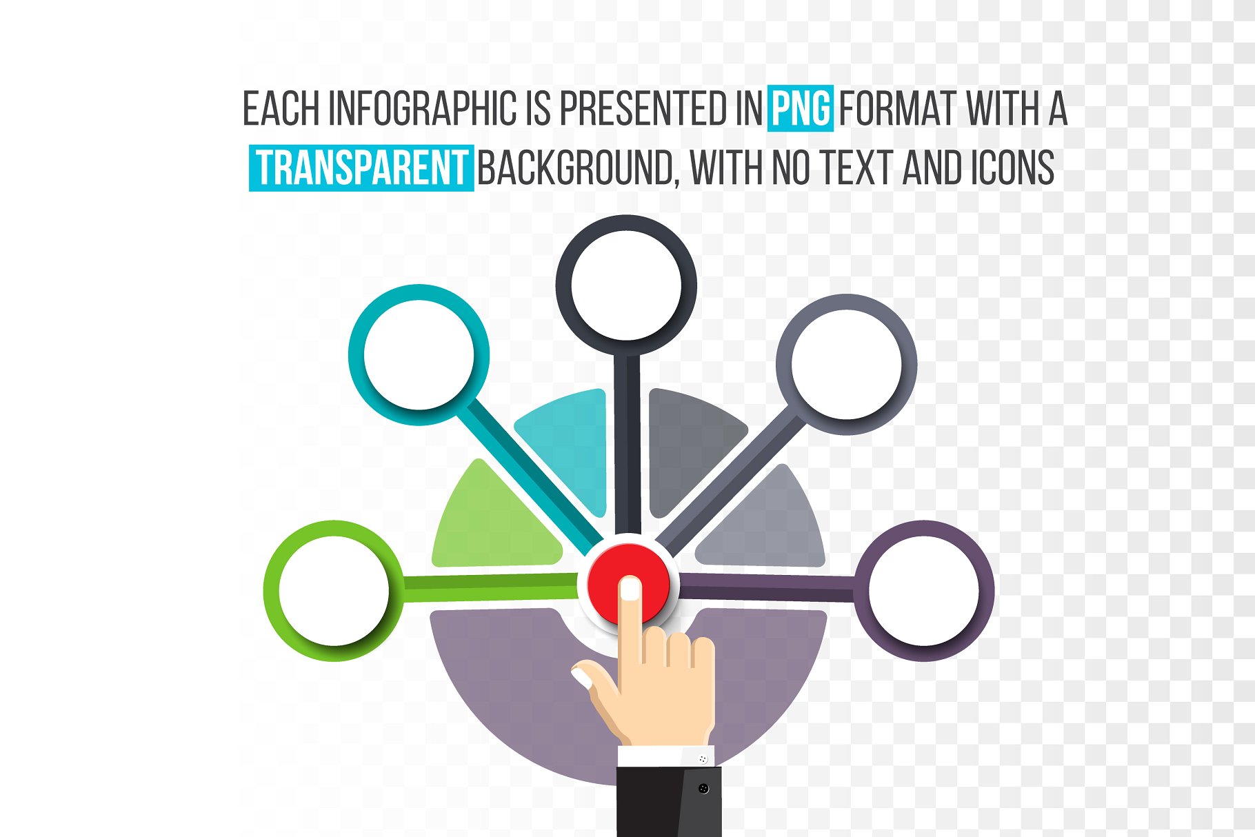 商业企业信息图表幻灯片模板素材 Business powerpoint infographics插图(2)