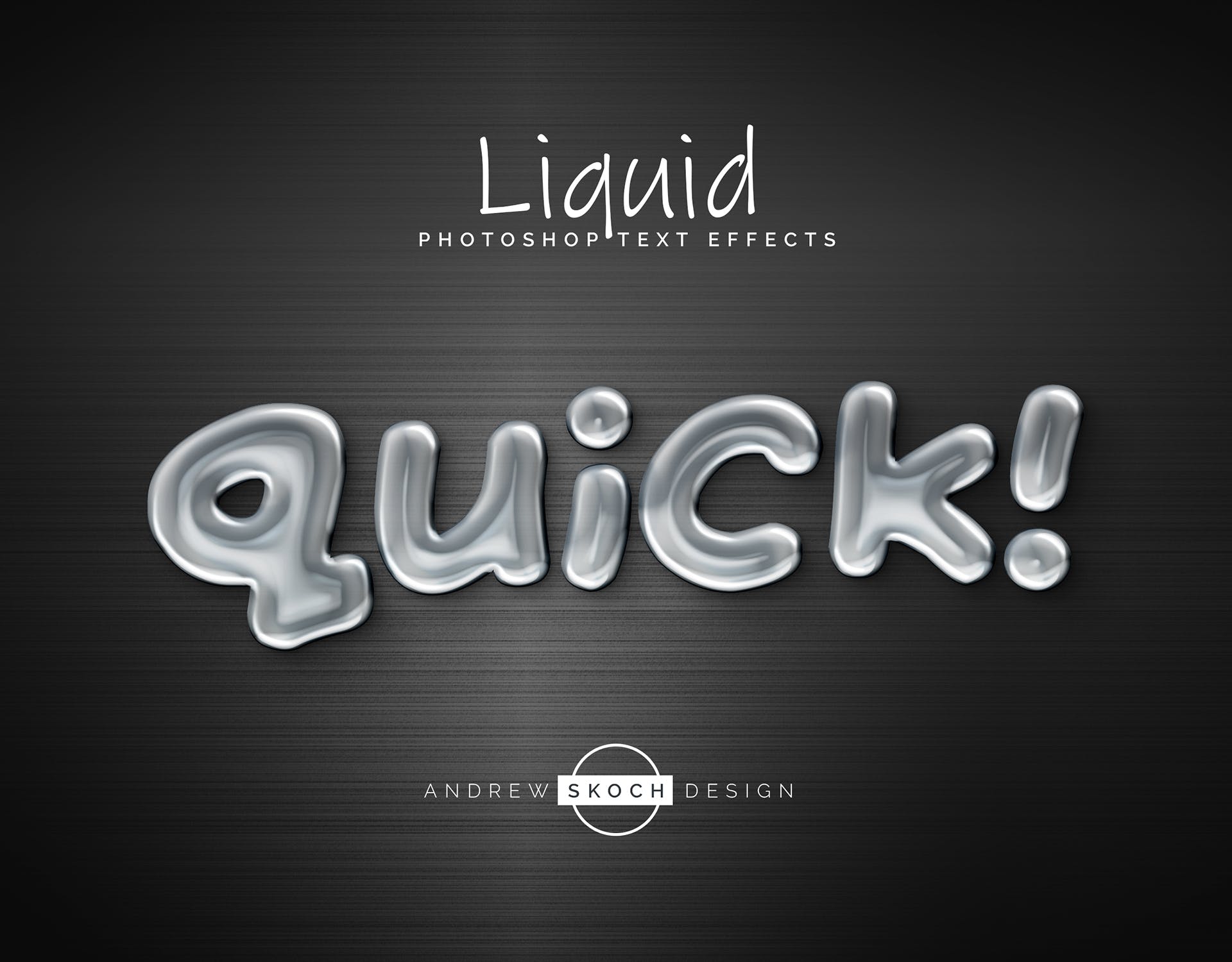 美味透明果冻液体字体样式PSD分层模板 Liquid Tasty Text Effects插图(5)