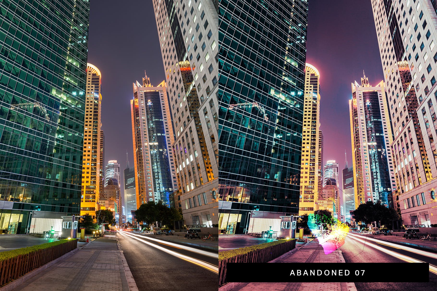50款赛博朋克风格的照片调色处理LR预设工具 50 Cyberpunk Lightroom Presets and LUTs插图(1)
