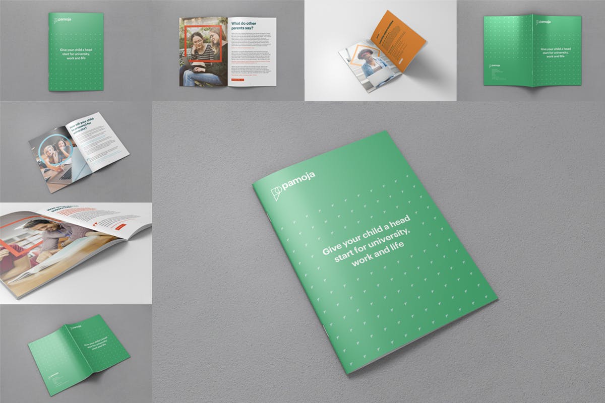 A4企业画册&杂志样机模板 A4 Brochure and Magazine Mockups插图