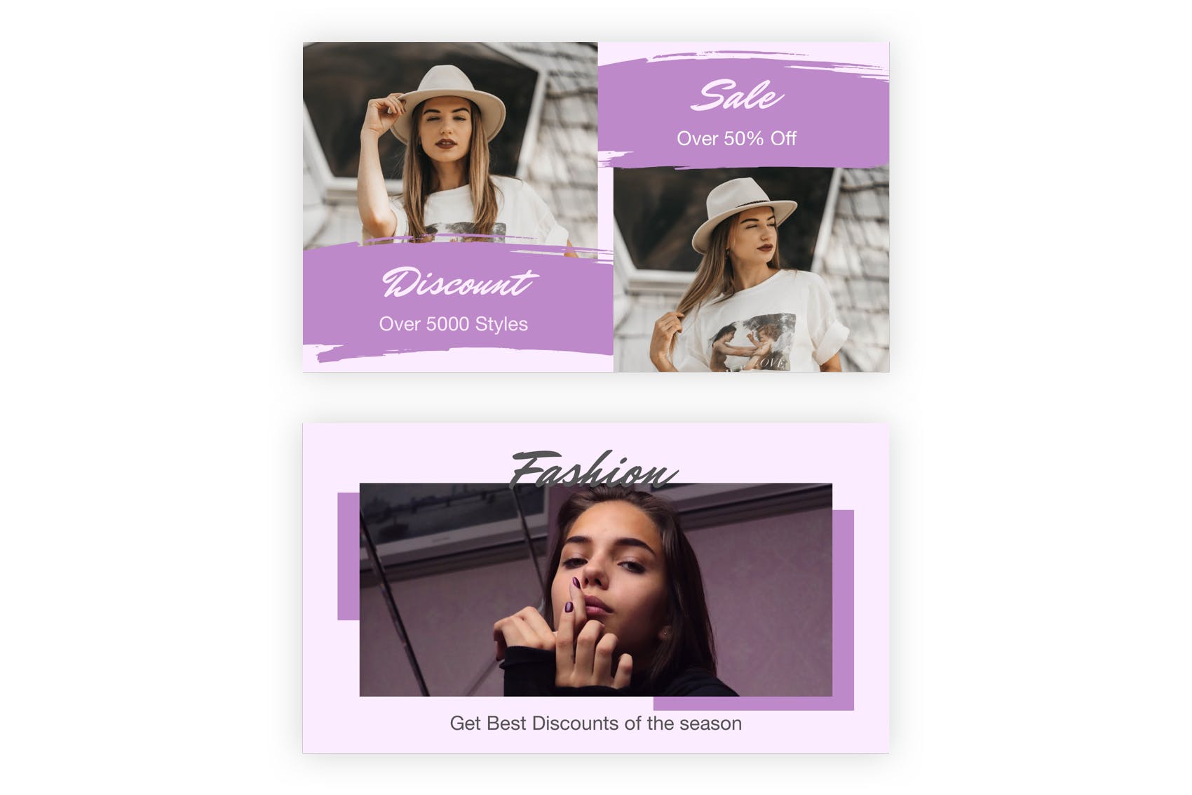 24款自媒体社交媒体广告Banner图设计模板v2[SKETCH] 24 Social Media Banners Kit (Vol. 2) for Sketch插图(2)