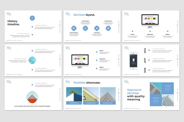 项目投标项目介绍PPT幻灯片模板 Business Powerpoint Presentation插图(3)
