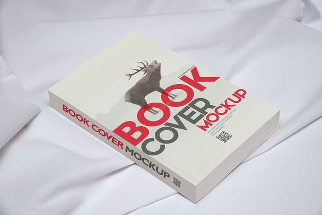 书籍封面设计样机模板 Gorgeous Book Cover Design Mockups插图(5)