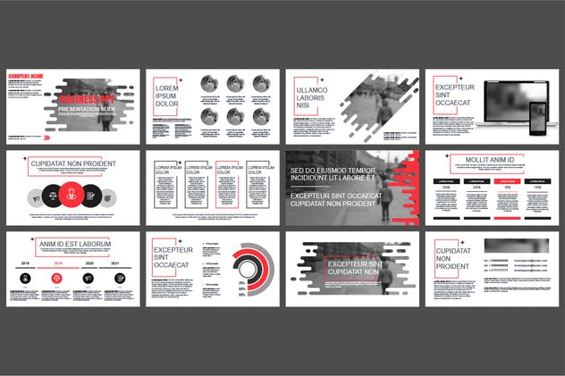 经典实用数据统计信息图表PPT幻灯片模板 Powerpoint Templates插图(2)