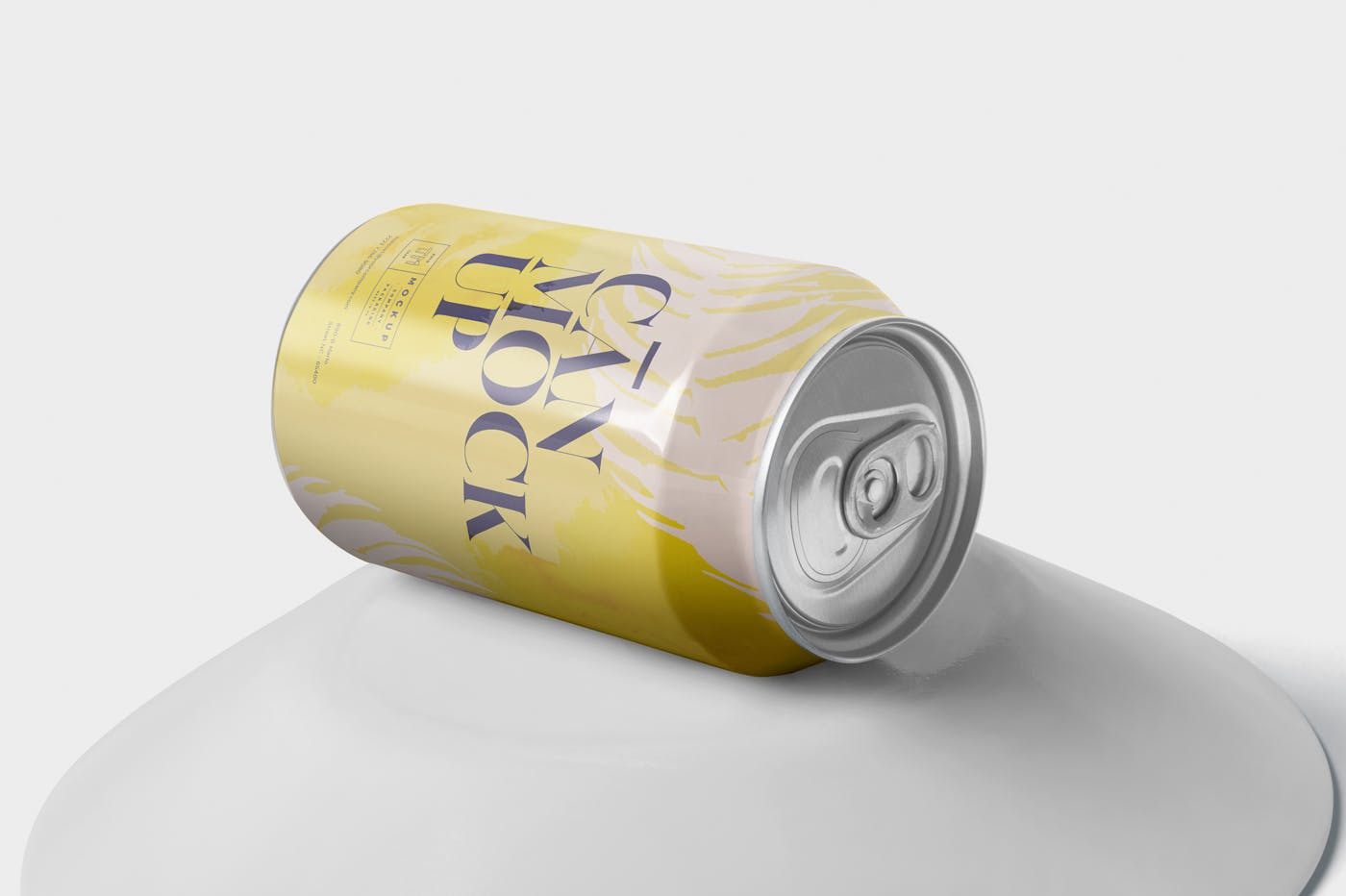 330ml容量易拉罐设计效果图样机 Can Mockup 330ml Size插图(3)