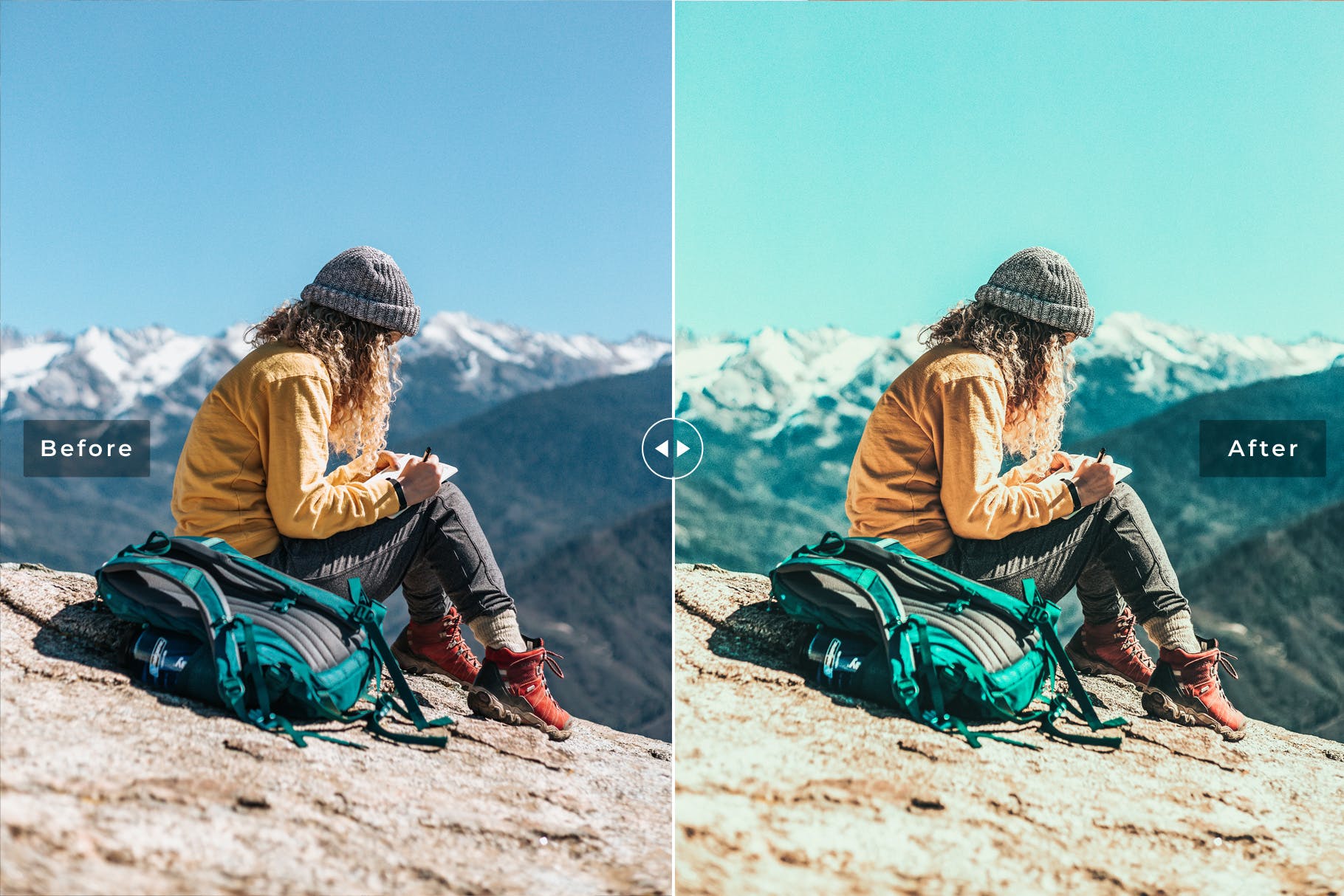 假日旅行照片亮色调滤镜素材库精选LR预设 Vacation Mobile & Desktop Lightroom Presets插图(4)