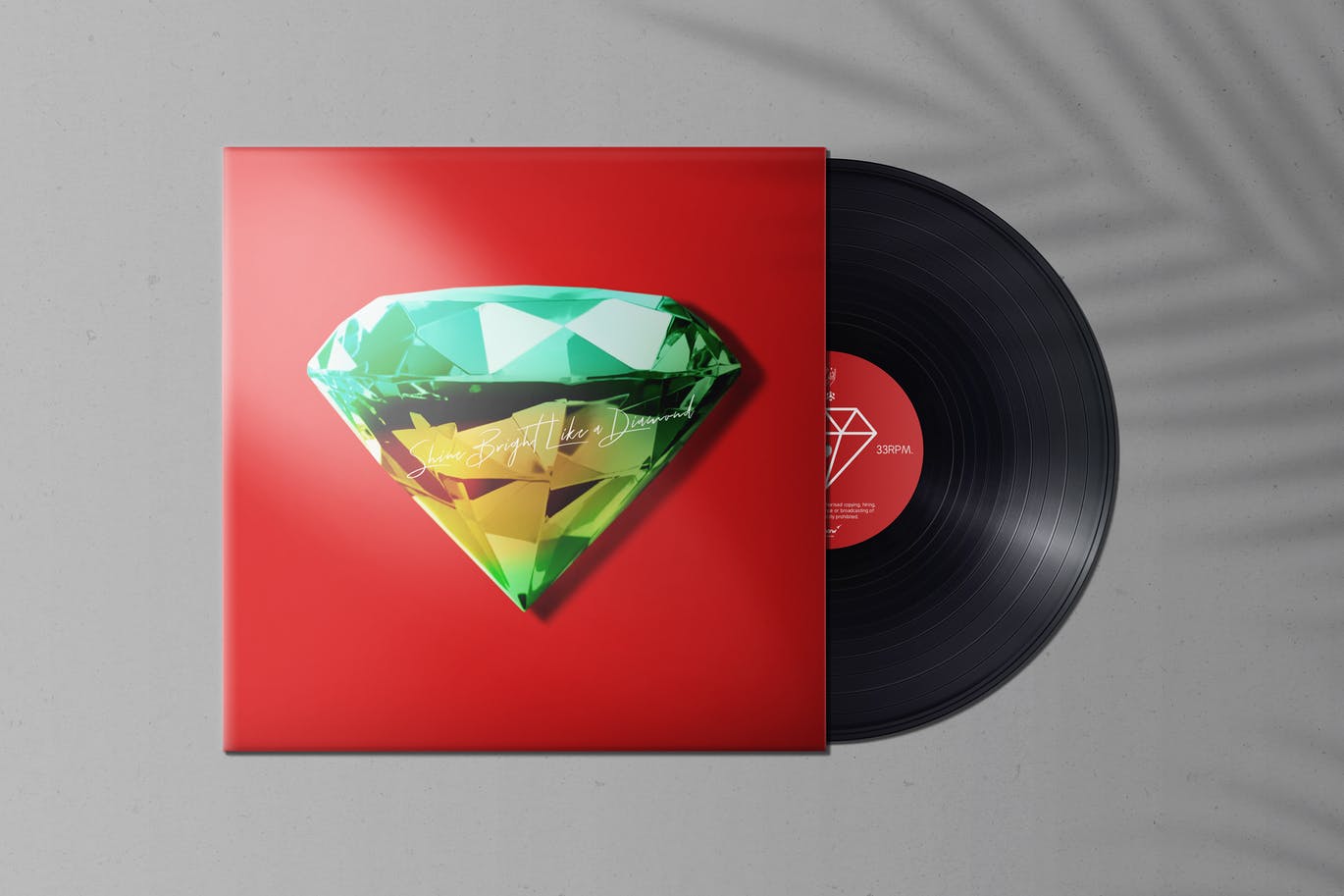 乙烯基唱片专辑设计效果图素材库精选v2 Vinyl Record Album Mock-Ups Vol.2插图