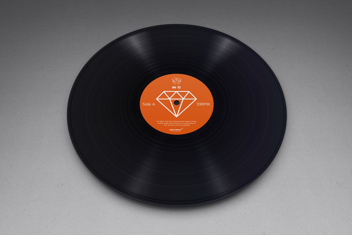 乙烯基唱片专辑设计效果图素材库精选v2 Vinyl Record Album Mock-Ups Vol.2插图(7)