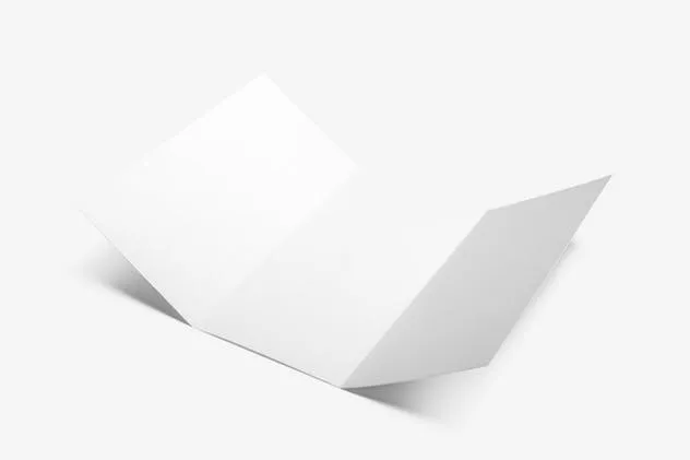 三折页小册子传单样机模板 Tri fold Brochure Mockup插图(4)
