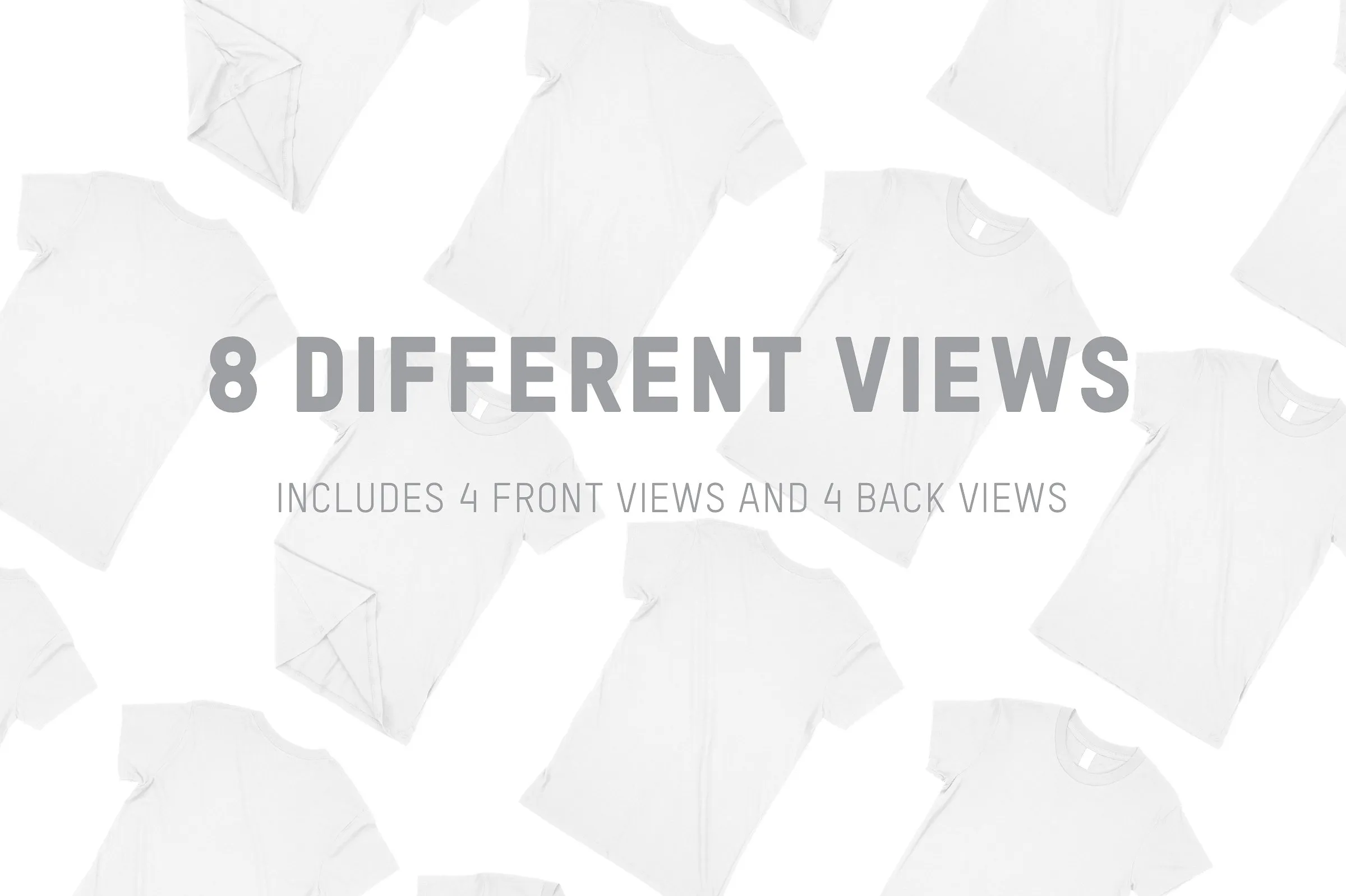 男士夏季T恤服装样机 Alternative 1070 Men’s T-Shirt Mocks插图(5)