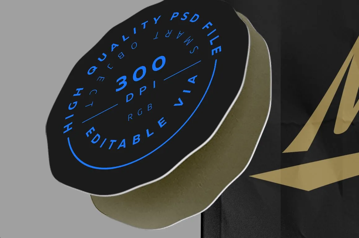 素材库下午茶：高端质感的纸袋包装袋样机展示模型版mockups插图(4)