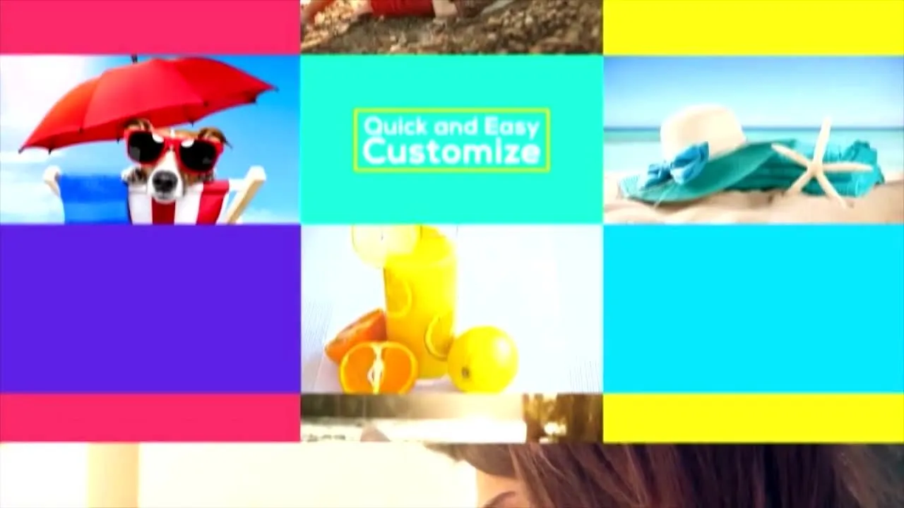 媒体开启者图像像素设计精选AE模板