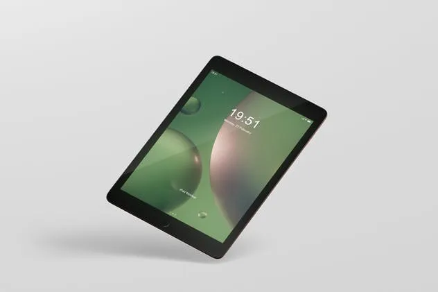 iPad平板电脑屏幕设备样机 Tablet Screen Mockup插图(8)