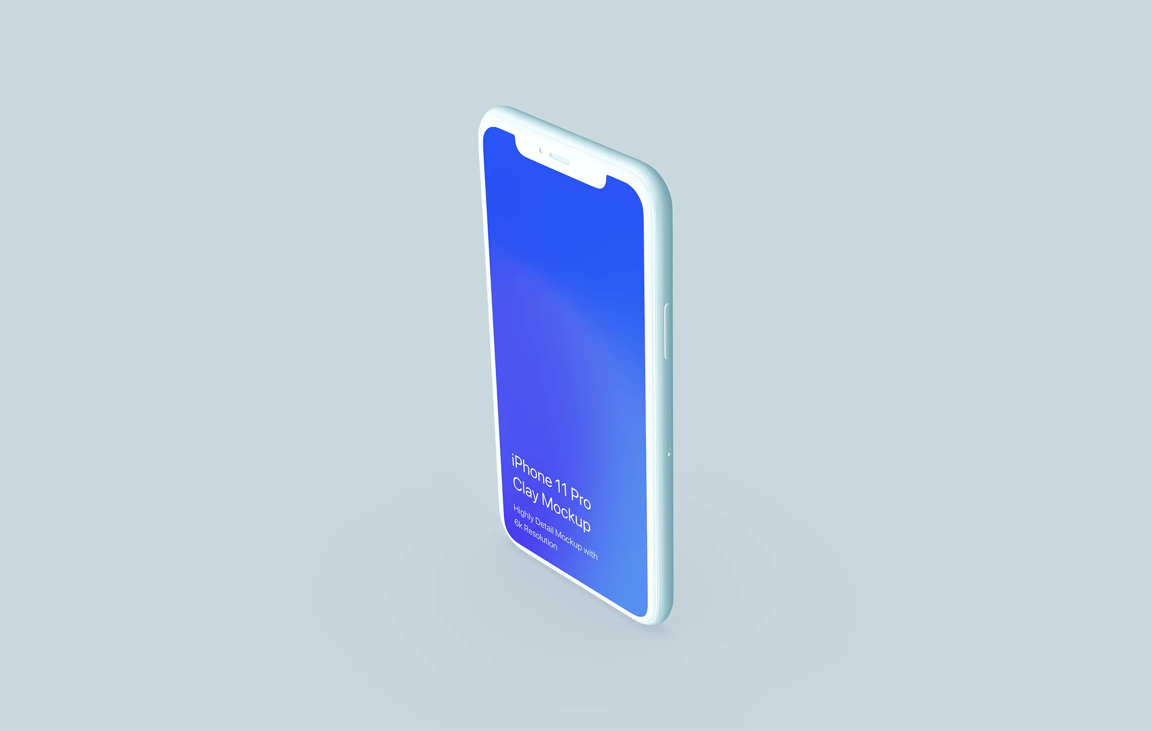 黏土材质iPhone 11 Pro智能手机素材库精选样机 Clay iPhone 11 Pro Mockup – Clay Mockup Scenes插图(12)