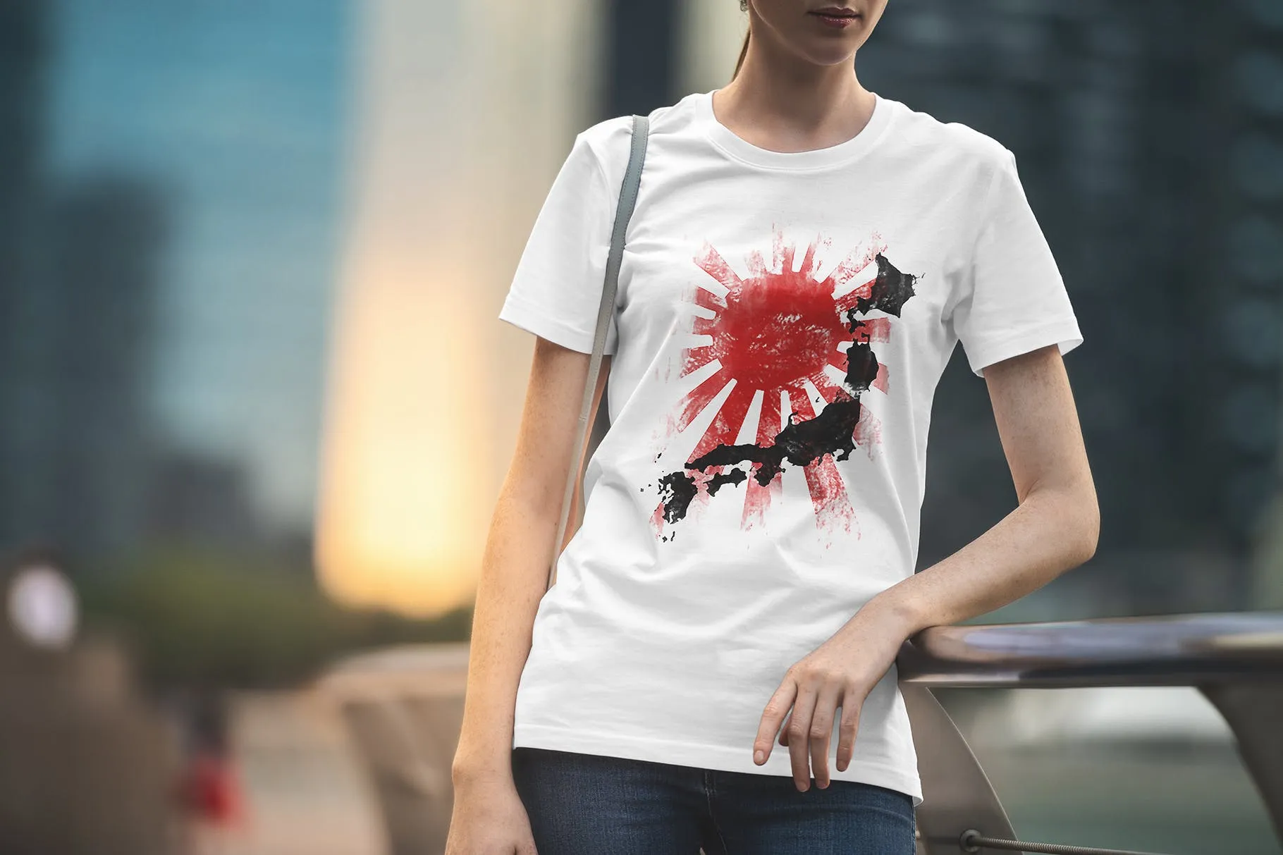 城市系列-印花T恤产品展示样机素材库精选模板v6 T-Shirt Mockup Urban Edition Vol. 6插图(7)