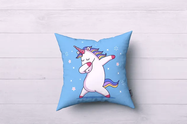 方形枕头/靠垫外观印花图案设计样机 Square Pillow / Cushion MockUp插图(8)