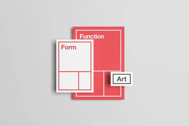 高品质浮动信纸/企业名片样机 Floating Stationery Mock-Up插图(14)