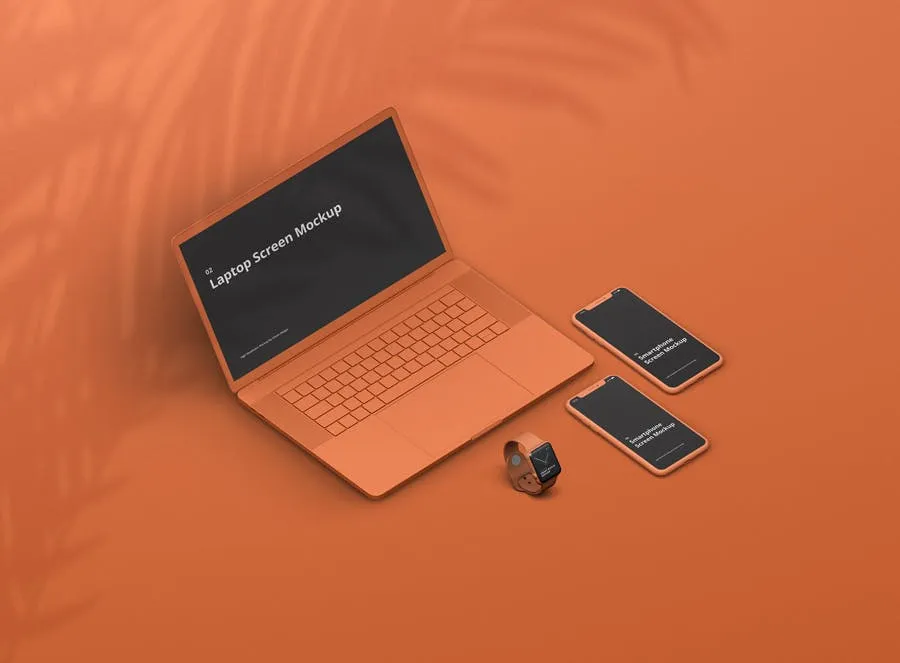 响应式设计作品效果预览智能设备素材库精选样机合集 Multi Device Screen Mockup Creator插图(6)