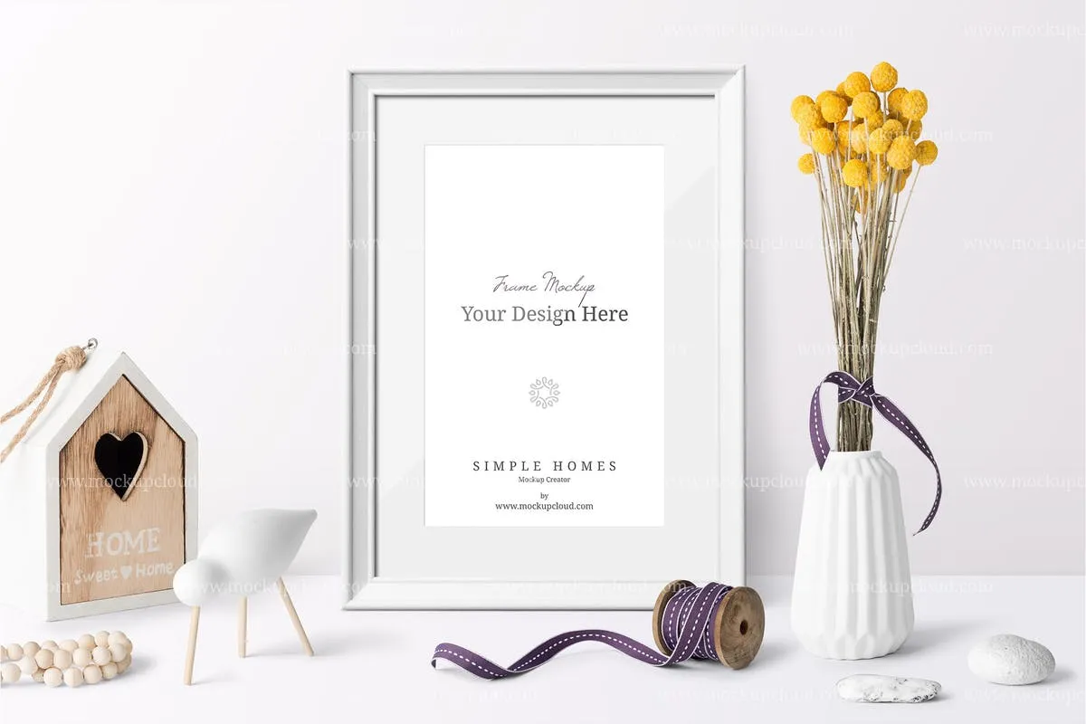 简约家居海报画框样机Vol.1 Simple Homes Mockup Vol. 1