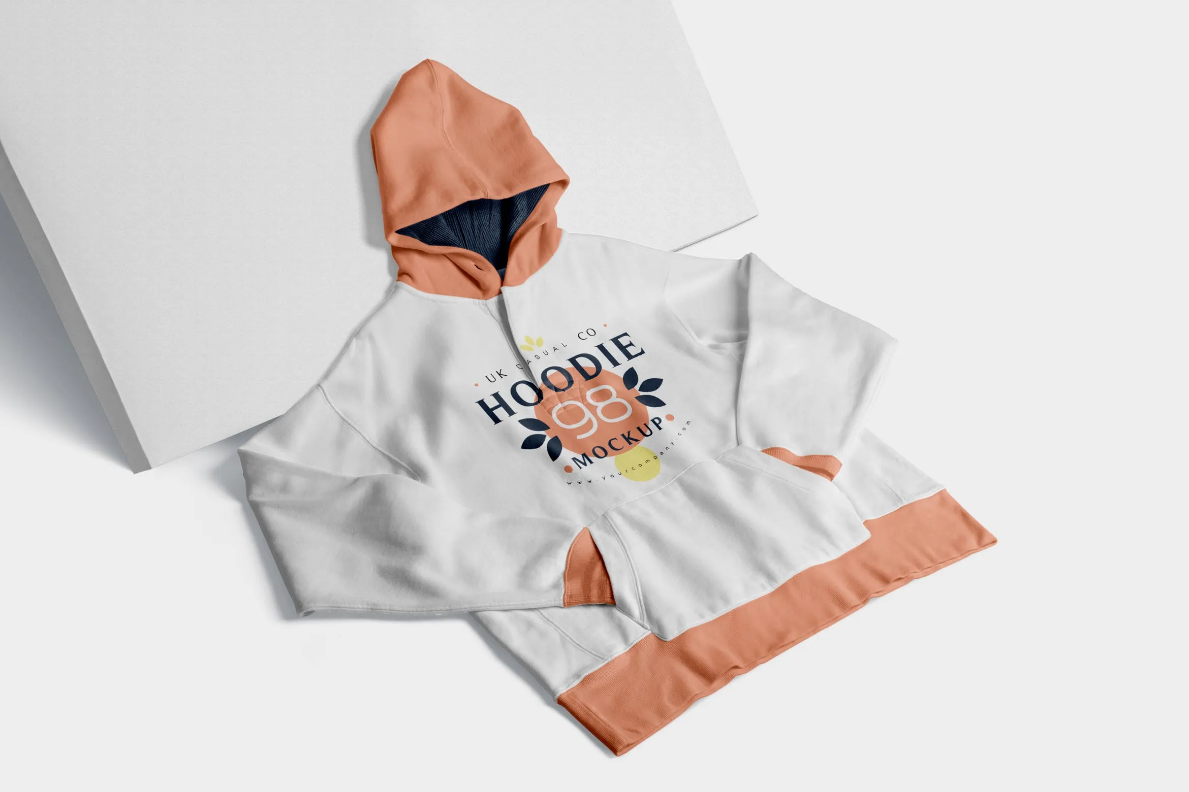 连帽衫卫衣印花设计多角度预览样机 6 Hoodie Mockup