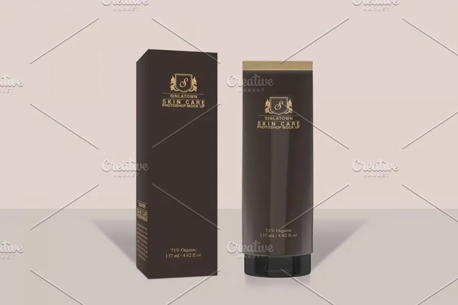 个人护理化妆品套装场景样机插图(6)