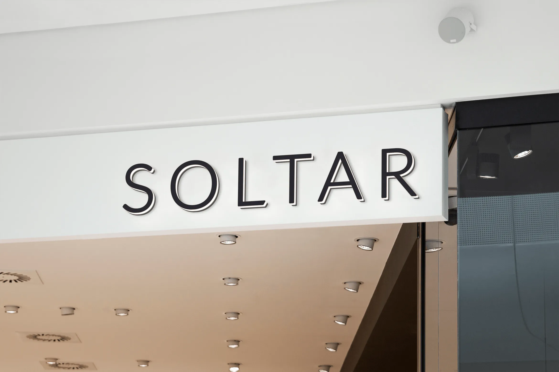 店铺店招Logo设计3D效果图样机素材库精选#1 3d Logo Storefront Sign Mockup #1插图