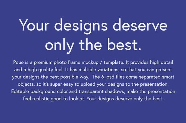 创意海报设计预览相框样机模板 Poster Frame Mockup插图(3)