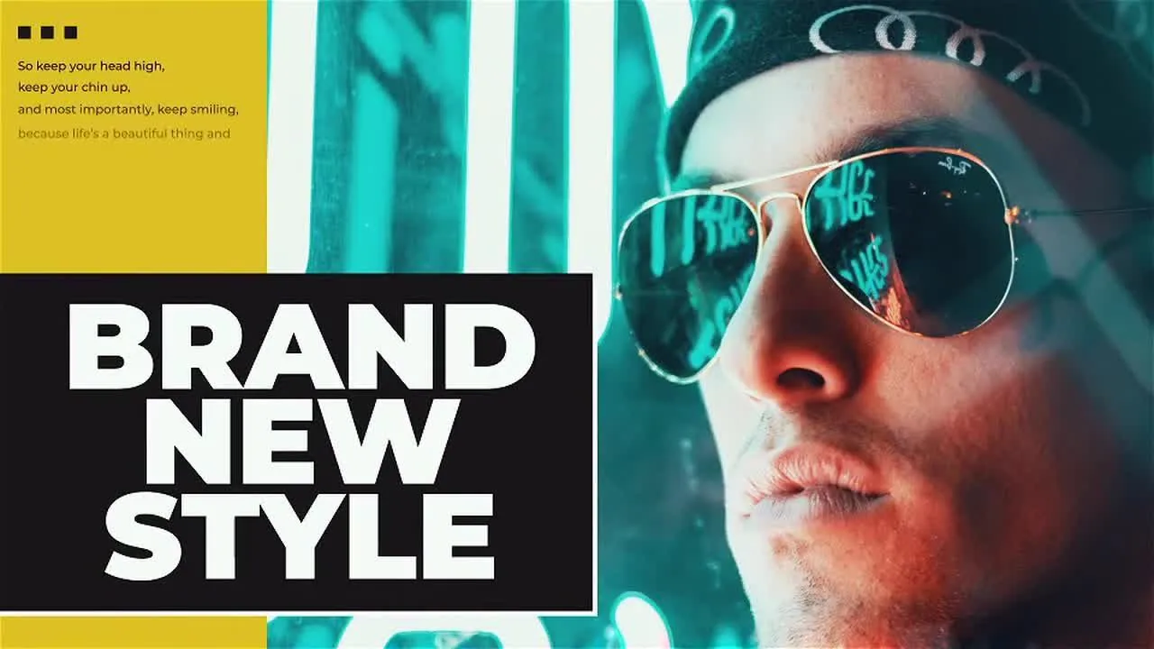 富有创意的动态动画版式场景像素设计精选AE模板