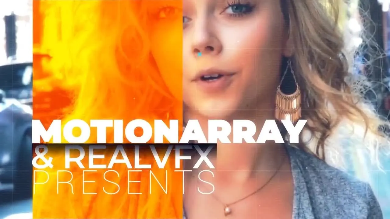 现代时尚文本快速过渡像素设计精选AE模板