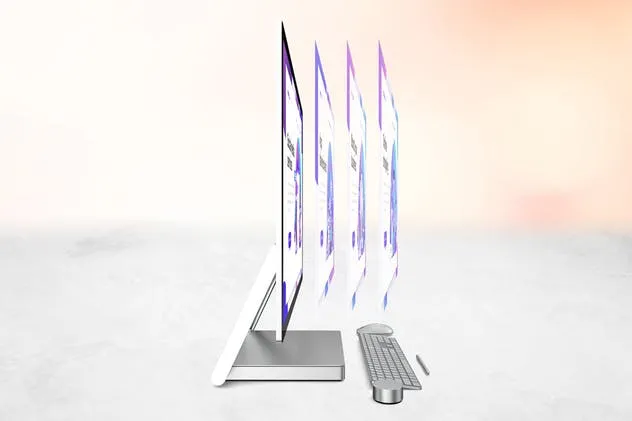 微软一体机电脑样机模板 Surface Studio Mockup V.2插图(5)