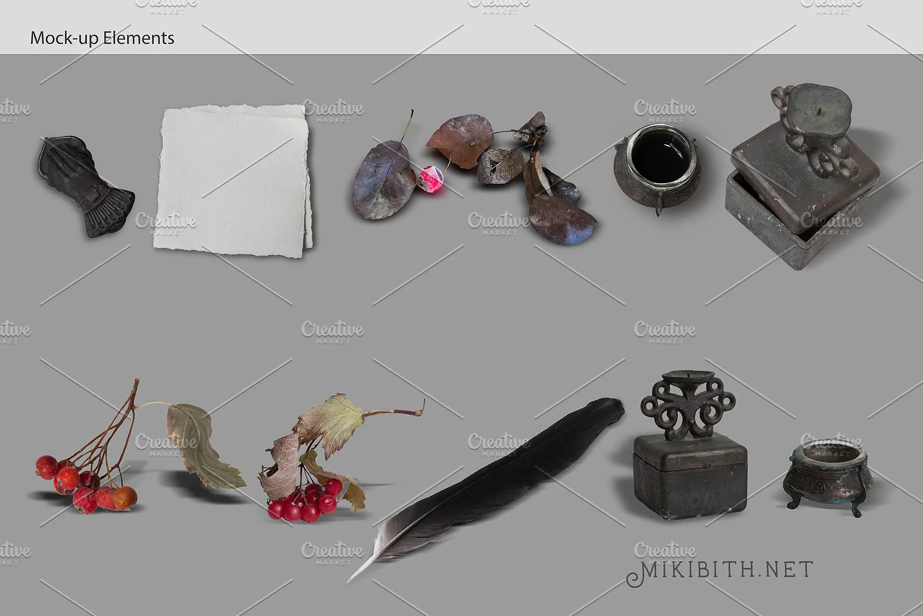 充满乡村风格的场景样机模板 Rustic Scense mockups插图(8)