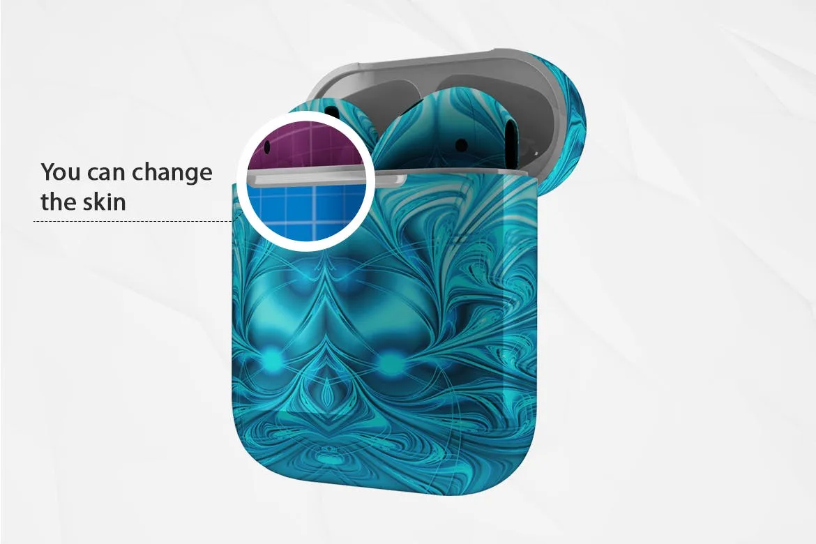 创意AirPods收纳盒外观设计图样机 AirPods Kit插图(1)