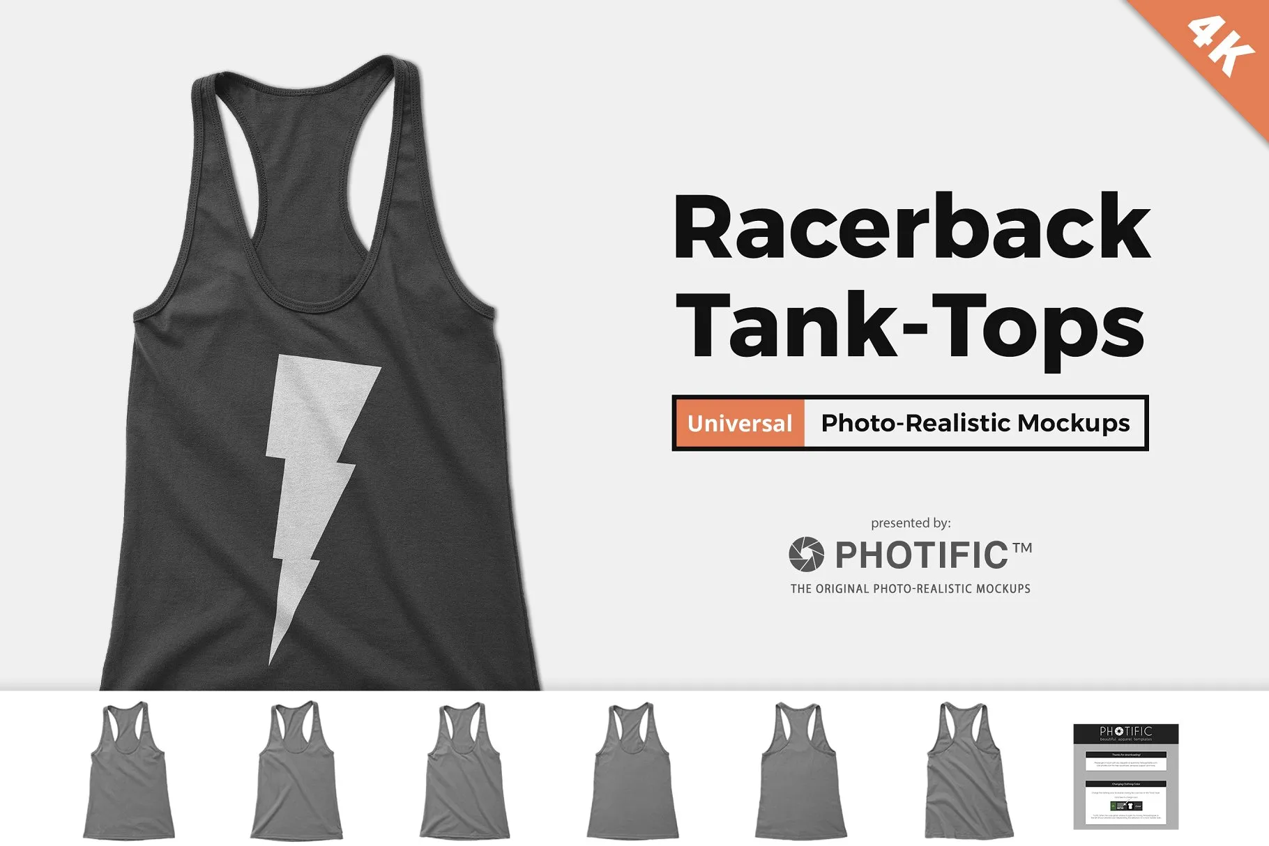 交叉吊带女士背心样机模板 Women#8217;s Racerback Tank-Top Mockups