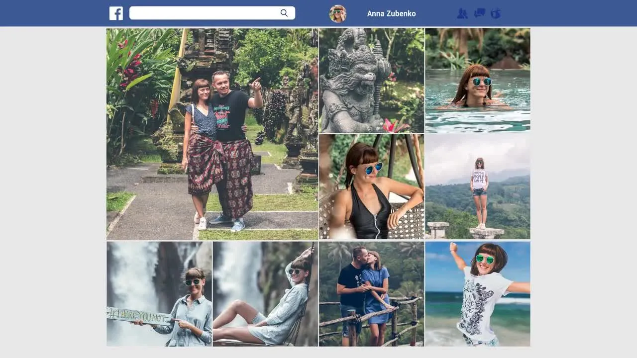 Facebook宣传动画像素设计精选AE模板