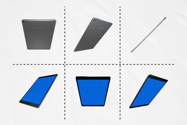 手机APP应用&移动网站iPad Pro样机套件 iPad Pro kit插图(4)