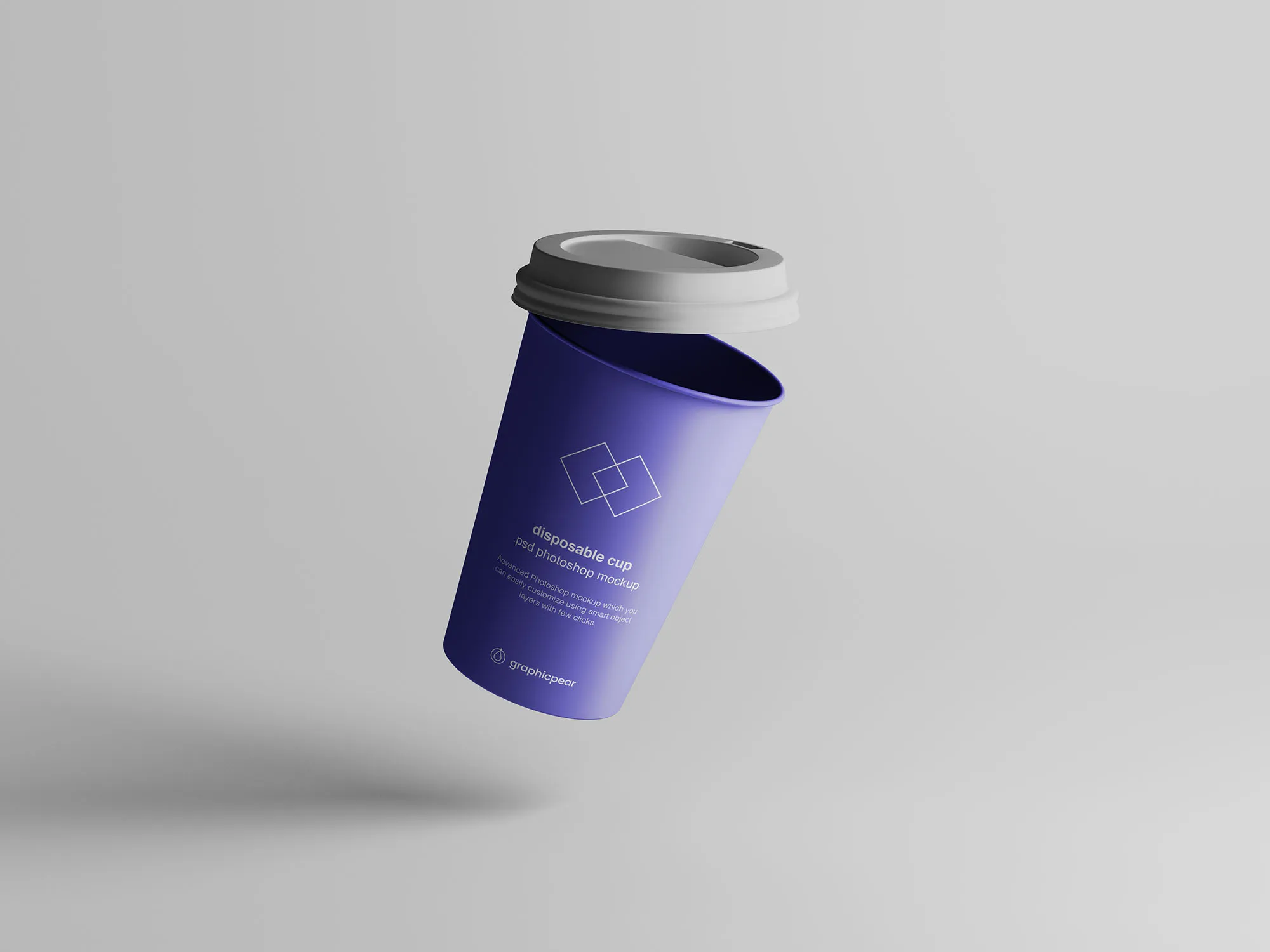 7个咖啡纸杯定制外观设计效果图样机模板 7 Coffee Cup Mockups插图(3)