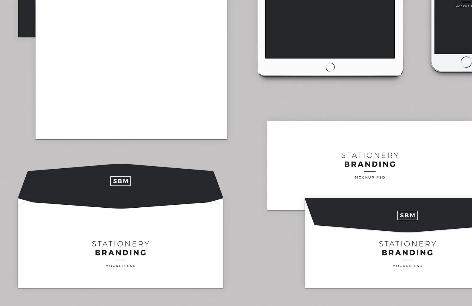 免费文具品牌样机 Free Stationery Branding Mockup Pack插图(3)