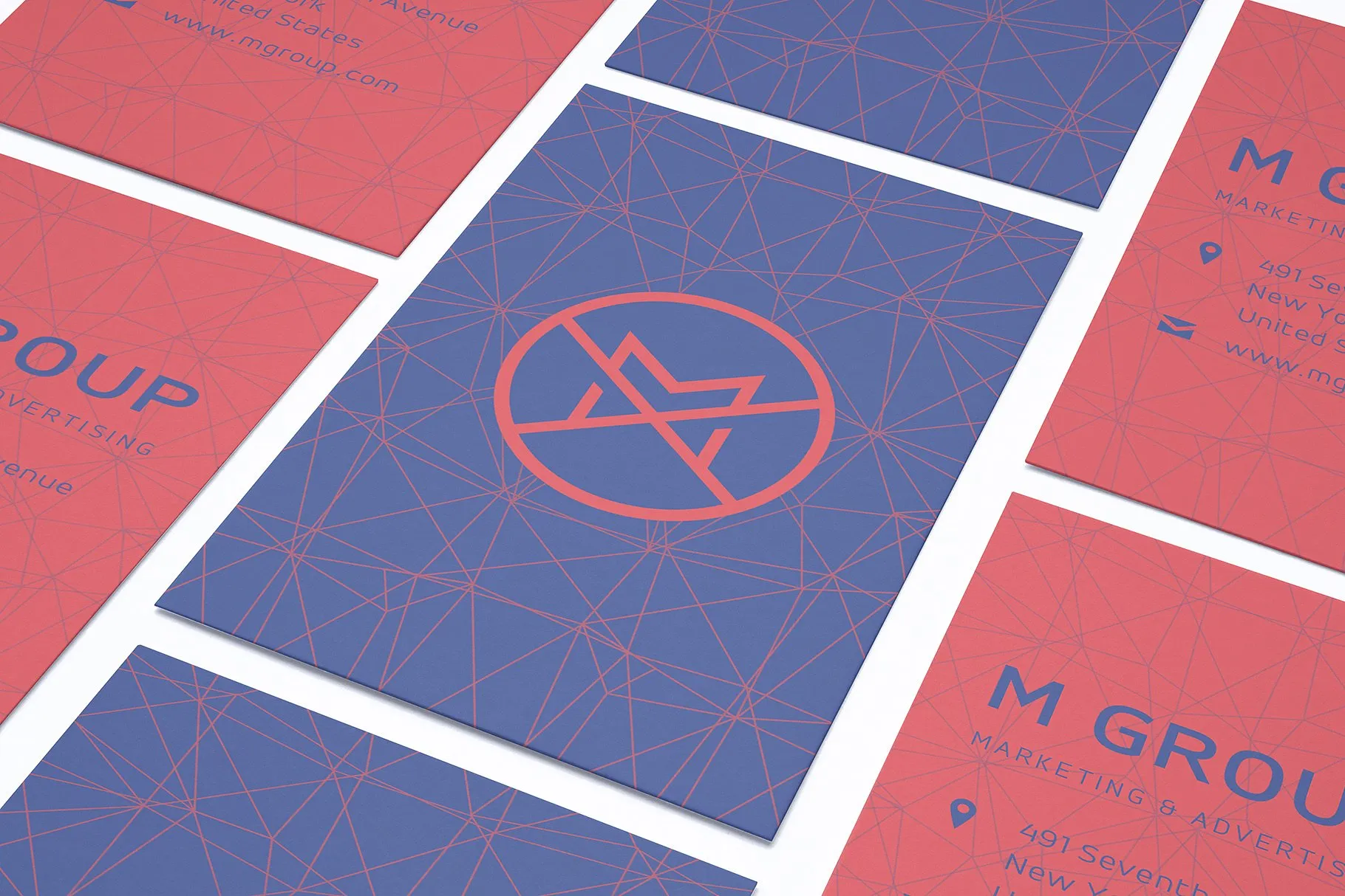 名片设计特写镜头样机模板 Close-up Business Cards Mockup v.2插图(9)