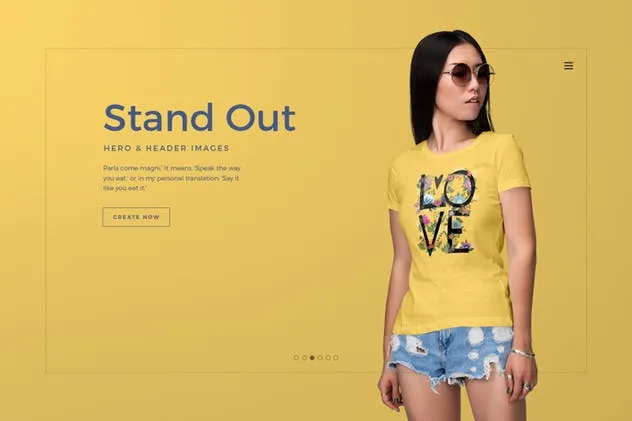 逼真时尚T恤服装样机Vol.14 Ultimate Apparel Mockup Vol. 14插图(2)