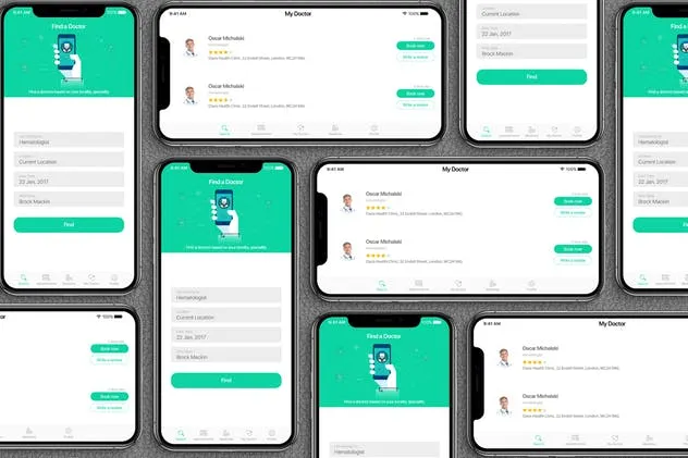 iPhone X应用程序演示设备样机模板 iPhone X Mockup插图(2)