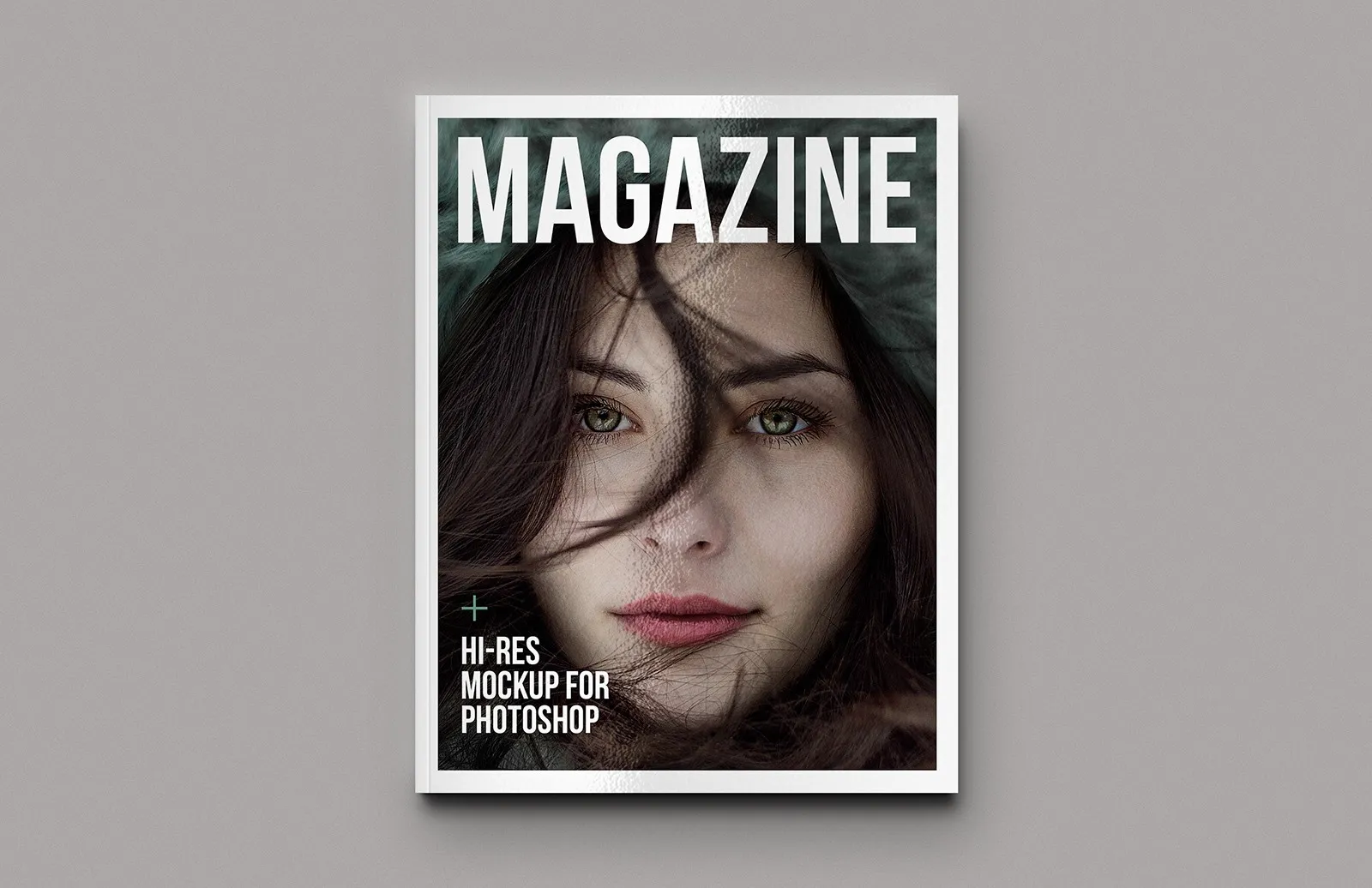 时尚杂志样机模板 Magazine Mockup Template插图